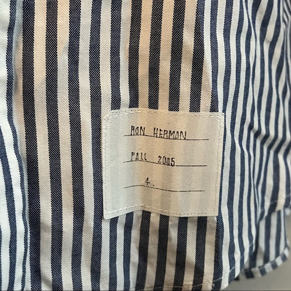 Striped Button Down Shirt - Picture 12 of 14